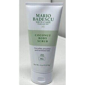 Mario Badescu Coconut Body Scrub For All Skin Types 170g 6oz Body Care Sealed